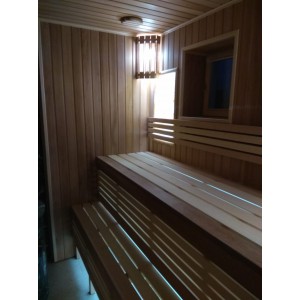 Установка печи Ферингер и отделка парной