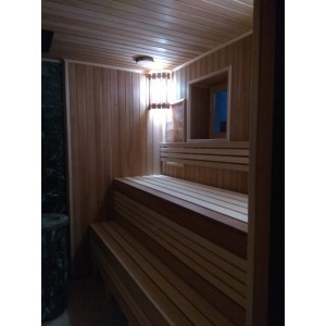 Установка печи Ферингер и отделка парной