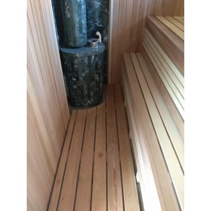 Установка печи Ферингер и отделка парной
