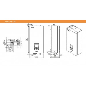 Электрокотел Zota Lux-X 18
