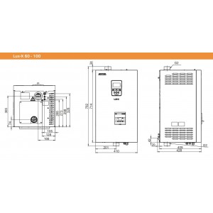 Электрокотел Zota Lux-X 84