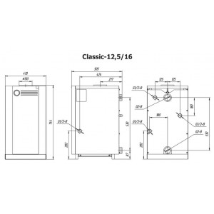Газовый котел Лемакс Classic-16