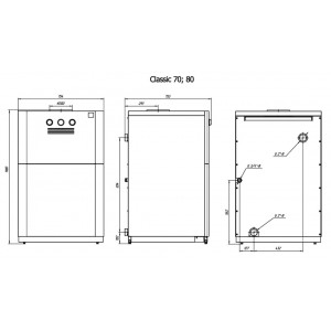 Газовый котел Лемакс Classic-80