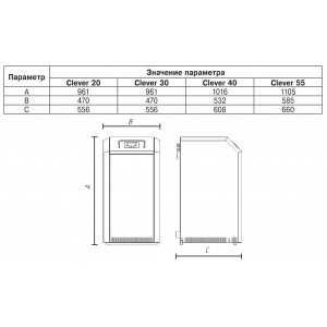Газовый котел Лемакс Clever-30