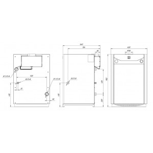 Газовый котел Лемакс Lider Pro-400 (25 кВт)