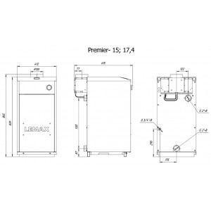 Газовый котел Лемакс Premier-17,4