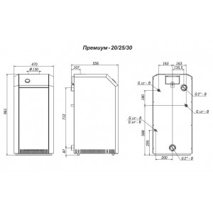 Газовый котел Лемакс Премиум-30
