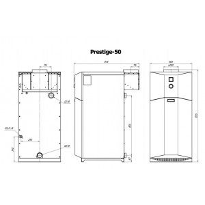 Газовый котел Лемакс Prestige-50
