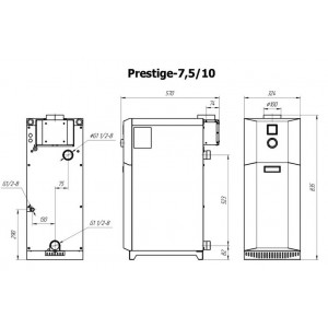 Газовый котел Лемакс Prestige-10
