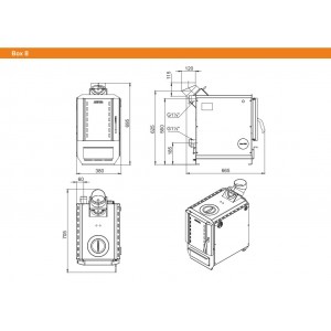 Твердотопливный котел Zota Box-8