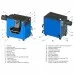 Твердотопливный котел Zota Master 18кВт с плитой