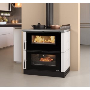 Отопительно-варочная печь La Nordica Verona XXL Maiolica Bianco Infinity (Белый)