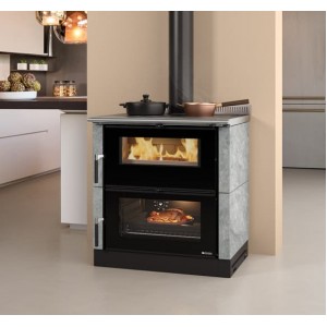 Отопительно-варочная печь La Nordica Verona XXL Petra (В камне)
