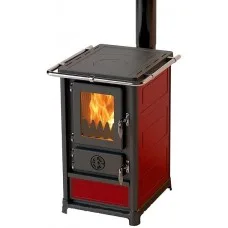 Отопительно-варочная печь MBS OLYMP PLUS L DARK RED