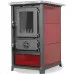 Отопительно-варочная печь MBS OLYMP PLUS L DARK RED