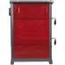 Печь-камин MBS Olymp Plus Dark Red L