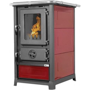 Печь-камин MBS Olymp Plus Dark Red L