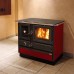 Отопительно-варочная печь MBS Super Thermo Magnum 4D D Red