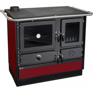 Отопительно-варочная печь MBS Thermo Magnum Plus 4D L Red