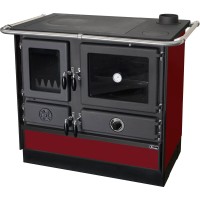 Отопительно-варочная печь MBS Thermo Magnum Plus 4D D Red