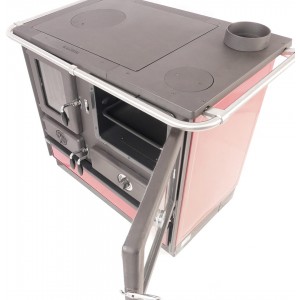 Отопительно-варочная печь MBS Thermo Magnum Plus 4D D Red