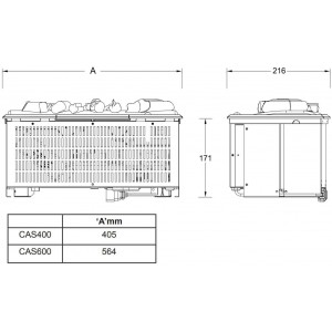 Очаг Dimplex Cassette 600 NH
