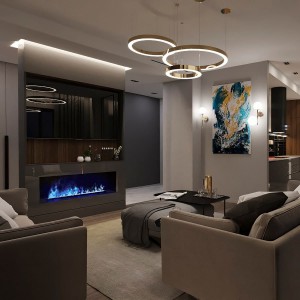 Очаг RealFlame Cassette 1000 3D Led RGB