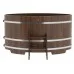 Купель для бани Bentwood овальная, 1,12х1,83х1,0 м из дуба мореного