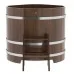 Купель для бани Bentwood угловая, 1,03х1,03х1,2 м из дуба мореного