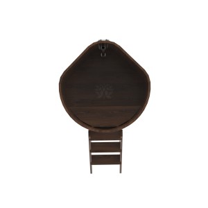 Купель для бани Bentwood угловая, 1,03х1,03х1.1 м из дуба мореного