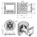 Чугунная печь для бани Этна 24 (Панорама М)