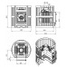 Чугунная печь для бани Этна Стандарт 18 (ДТ-4С) б/в