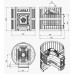 Чугунная печь для бани Этна Стандарт 24 (ДТ-4С) б/в