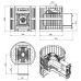 Чугунная печь для бани Этна Стандарт 24 (ДТ-4С)