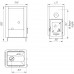 Дровяная печь для бани Варвара Паленица без контура укороченная топка
