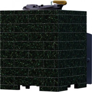 Комплект Гефест Авангард ЗК 25 (П2) Классика 790/40 Пироксенит кирпич