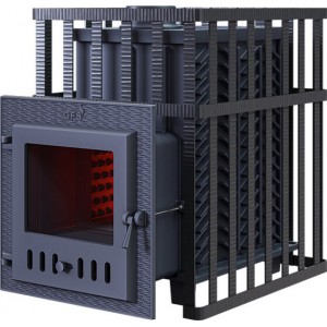Чугунная печь для бани Гефест GFS ЗК 30 (М) в сетке