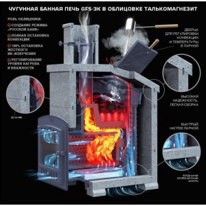 Комплект Гефест GFS ЗК 40 (М) Президент 1170/60 Талькомагнезит