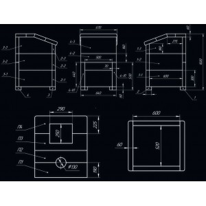 Комплект Гефест GFS-ЗК 30 Президент 1020/60 Талькомагнезит