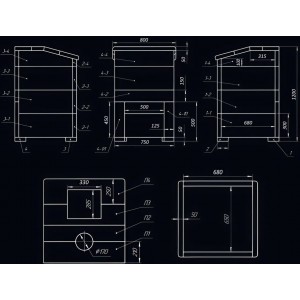 Комплект Гефест Гром 50 (П2) Президент 1200/50 Талькохлорит