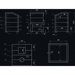 Комплект Гефест Гром 80 (П2) Президент 1320/60 Талькомагнезит