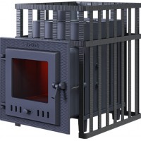 Чугунная печь для бани Гефест Гроза 18 (М) в сетке