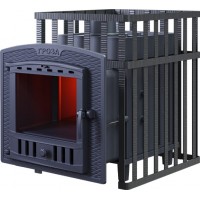 Чугунная печь для бани Гефест Гроза 18 (П2) в сетке