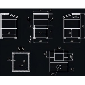 Комплект Гефест Гроза 18 (М) Президент 850/40 Талькохлорит