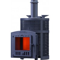 Чугунная печь для бани Гефест Искандер ЗК 16 (П2) Ураган Чугунная печь для бани Гефест Искандер ЗК 16 (П2) Ураган