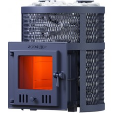 Чугунная печь для бани Гефест Искандер ЗК 18 (M) Pro Ураган