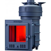 Чугунная печь для бани Гефест Искандер ЗК 18 (М) Pro