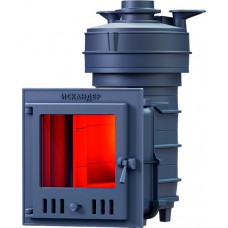 Чугунная печь для бани Гефест Искандер ЗК 18 (М) Pro