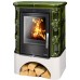 Печь-камин ABX Marina KPI, с теплообменником, с допуском воздуха (зеленый)