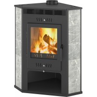 Печь-камин Астон 11 кВт (180 м3) Угловой (Талькохлорит)